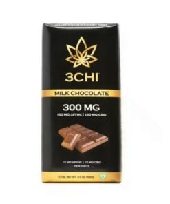 3CHI Delta 9 THC Milk Chocolate Bar