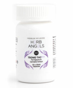 750mg THC Plus Capsules - Full-Spectrum Cannabis