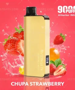 ALIBARBAR Ingot 9000 Puffs – Chupps Strawberry Disposable Vape