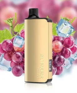 ALIBARBAR INGOT 9000 Puffs – Grape Ice Disposable Vape