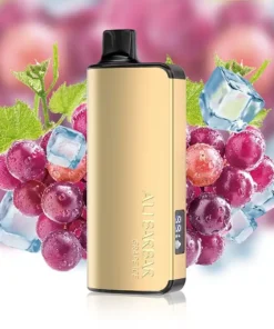 ALIBARBAR INGOT 9000 Puffs – Grape Ice Disposable Vape