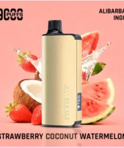 ALIBARBAR Ingot 9000 Puffs – Strawberry Coconut termelon