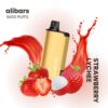 ALIBARBAR Ingot 9000 Puffs Strawberry Lychee Disposable Vape