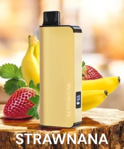 ALIBARBAR Ingot 9000 Puffs – Strawnana Disposable Vape
