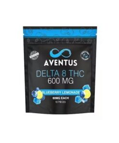 Aventus Delta 9 THC Infused Gummies in assorted flavors