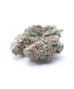 Blue Mystic Indica Weed Strain with blue-hued buds and trichomes