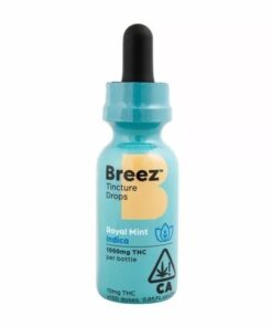 Breez Royal Tincture Drops with dropper for easy application