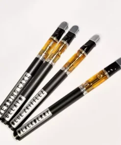 Cannabis Disposable Vape Pens filled with premium THC distillate
