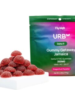 Dragonfruit Paradise Urb Delta 9 THC Edible Gummies Canberra