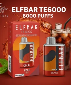 ELF BAR TE6000 Puffs Cola Ice