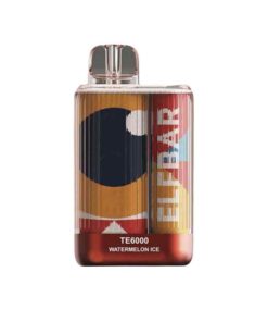 ELF BAR TE6000 Puffs termelon Ice vaping device