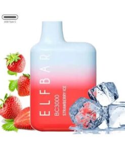 ELFBAR BC3000 Puffs Strawberry Ice disposable vape