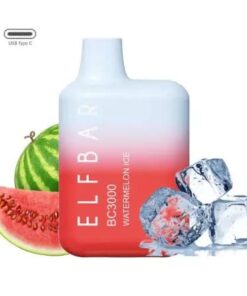 ELFBAR BC3000 Puffs termelon Ice vape device