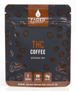 Faded Beverages THC Coffee Mix - 100MG