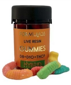 Formula 26 Delta 8 Live Resin THC Gummies