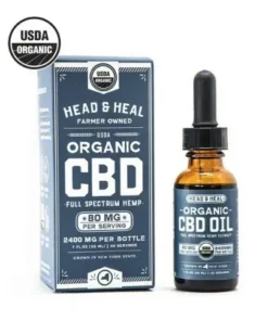 Full Spectrum Organic CBD Oil - 2400mg