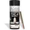 Ghost Dawg THC-A Pre-rolls Jar containing ten pre-rolled joints