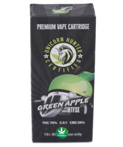 Green Apple Vape Cartridge - Unicorn Hunter