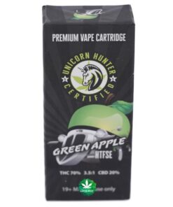 Green Apple Vape Cartridge - Unicorn Hunter