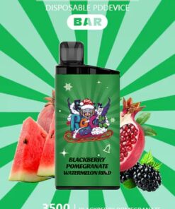 IGET Bar 3500 Puffs – Blackberry Pomegranate termelon Rind
