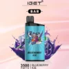 IGET Bar 3500 Puffs Blueberry Ice Disposable Vape
