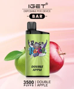 IGET Bar 3500 Puffs Double Apple Disposable Vape