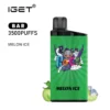 IGET Bar 3500 Puffs Melon Ice Disposable Vape