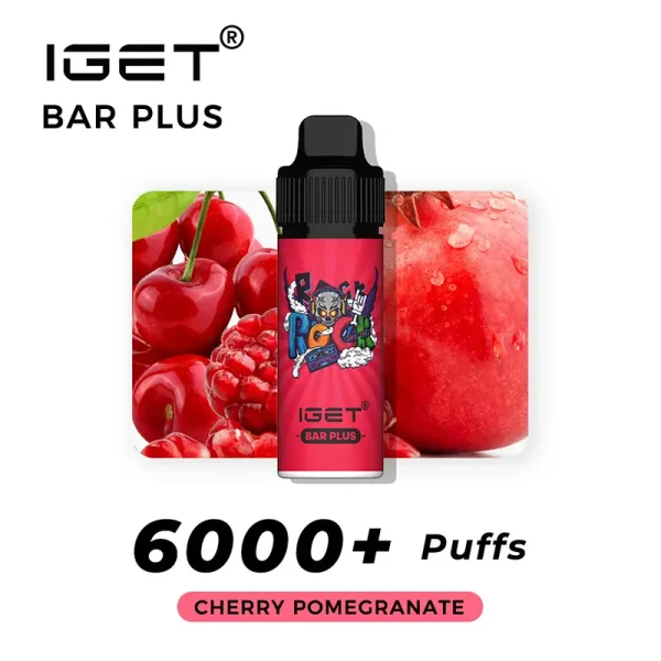 IGET Bar Plus Kit – Cherry Pomegranate