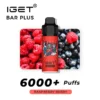 Iget Bar Plus Raspberry Berry disposable vape pod