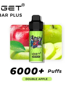 Iget Bar Pods Double Apple - Crisp and Sweet Apple Flavor