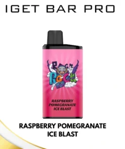 IGET Bar Pro 10000 Puffs Raspberry Pomegranate Ice Blast disposable vape