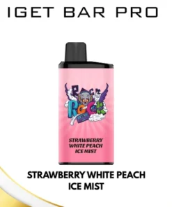 IGET Bar Pro 10000 Puffs Strawberry White Peach Ice Mist Disposable Vape