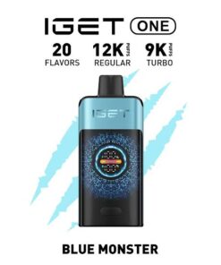 IGET One 12000 Puffs Blue Monster disposable vape
