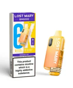 Lost Mary BM6000 Banana Ice Vape