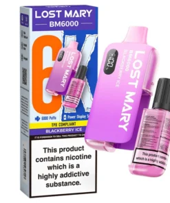 Lost Mary BM6000 Blackberry Ice Vape