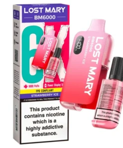 Lost Mary BM6000 Strawberry Ice Vape