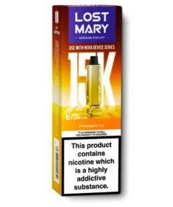 Lost Mary Nera 15000 Puffs Pineapple Ice