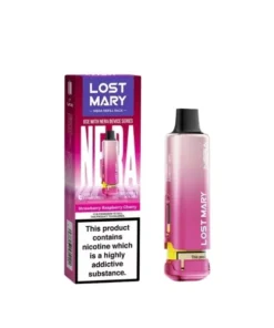 Lost Mary Nera 15000 Puffs Strawberry Raspberry Cherry