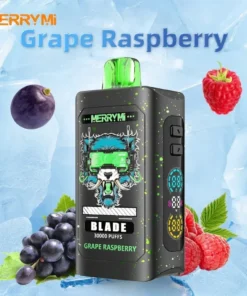 Merrymi Blade 30000 Puffs Grape Raspberry vaping device