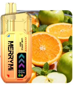 Merrymi Mecha X 36000 Puffs Lime Apple Mint Vape