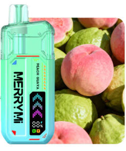 Merrymi Mecha X 36000 Puffs Peach Guava Vape