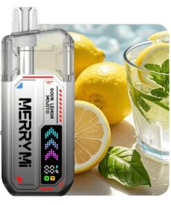 Merrymi Mecha X 36000 Puffs Sour Lemon Mojito Vape
