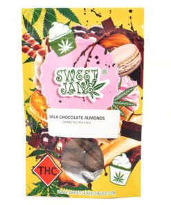 Milk THC Chocolate Almonds -150MG
