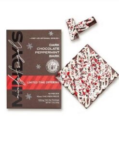 Mindy's Dark Chocolate Peppermint Bark Edibles VIC