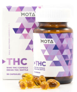 Mota Cannabis THC Capsules - 10mg