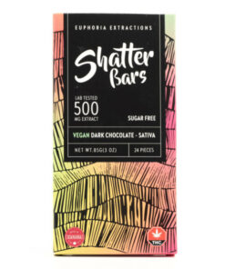 Sativa Vegan Dark Chocolate Shatter Bar