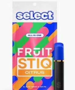 Select Fruit STIQ Citrus Disposables Vape featuring Key Lime Tide flavor