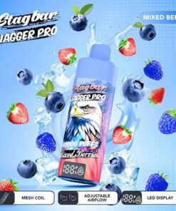 Stag Bar Jagger Pro 40000 Puffs Mixed Berries vaping device