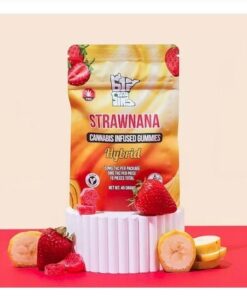 Strawnana THC-Infused Edible Gummies