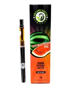 termelon Unicorn Hunter Vape Pen with Watermelon strain